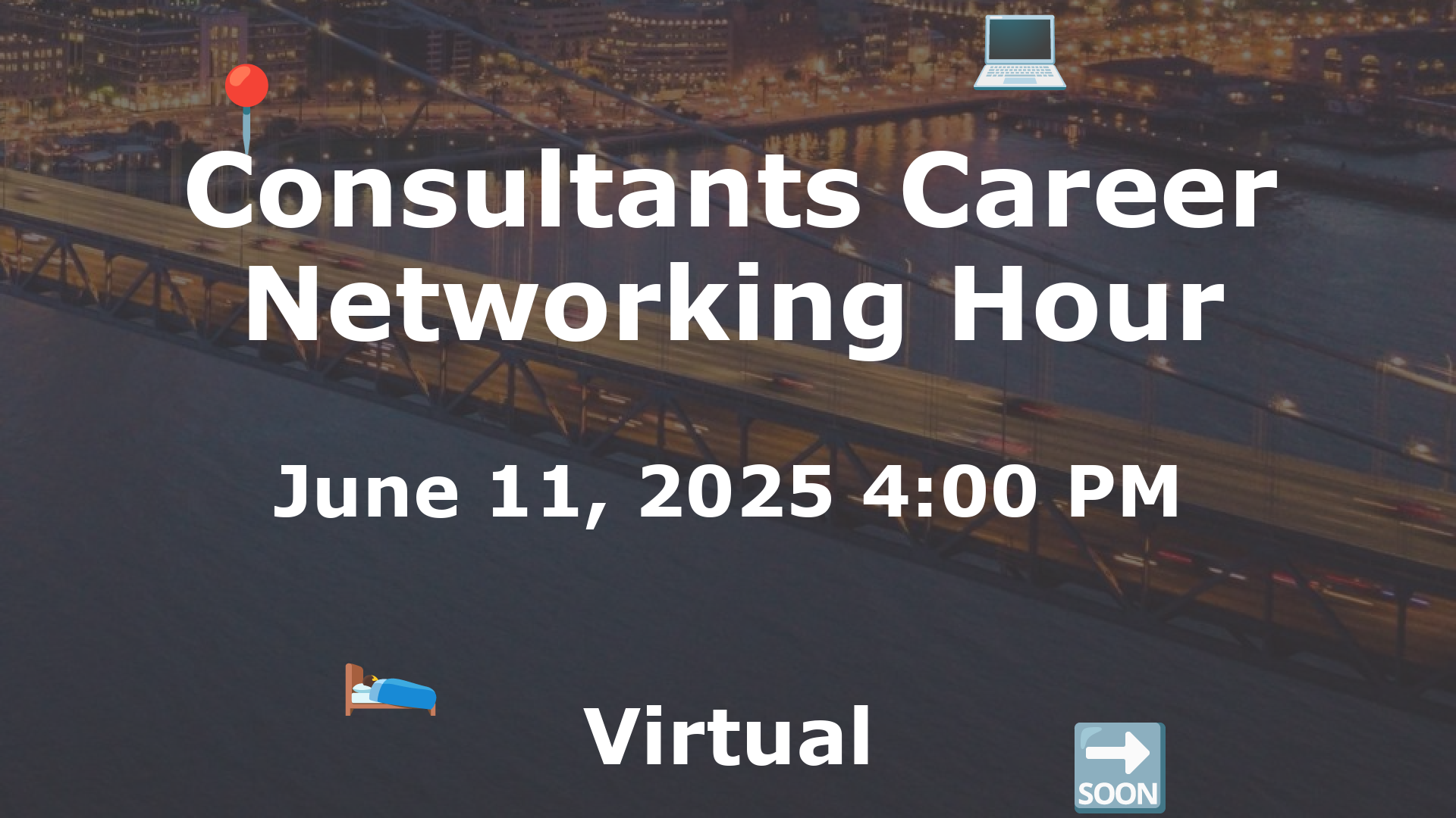Consultants Career Networking Hour event image